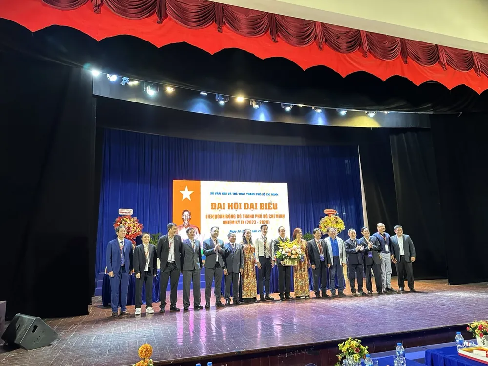 Ra mắt Ban chấp hành Liên đoàn bóng rổ TPHCM nhiệm kỳ IX (2023-2028)