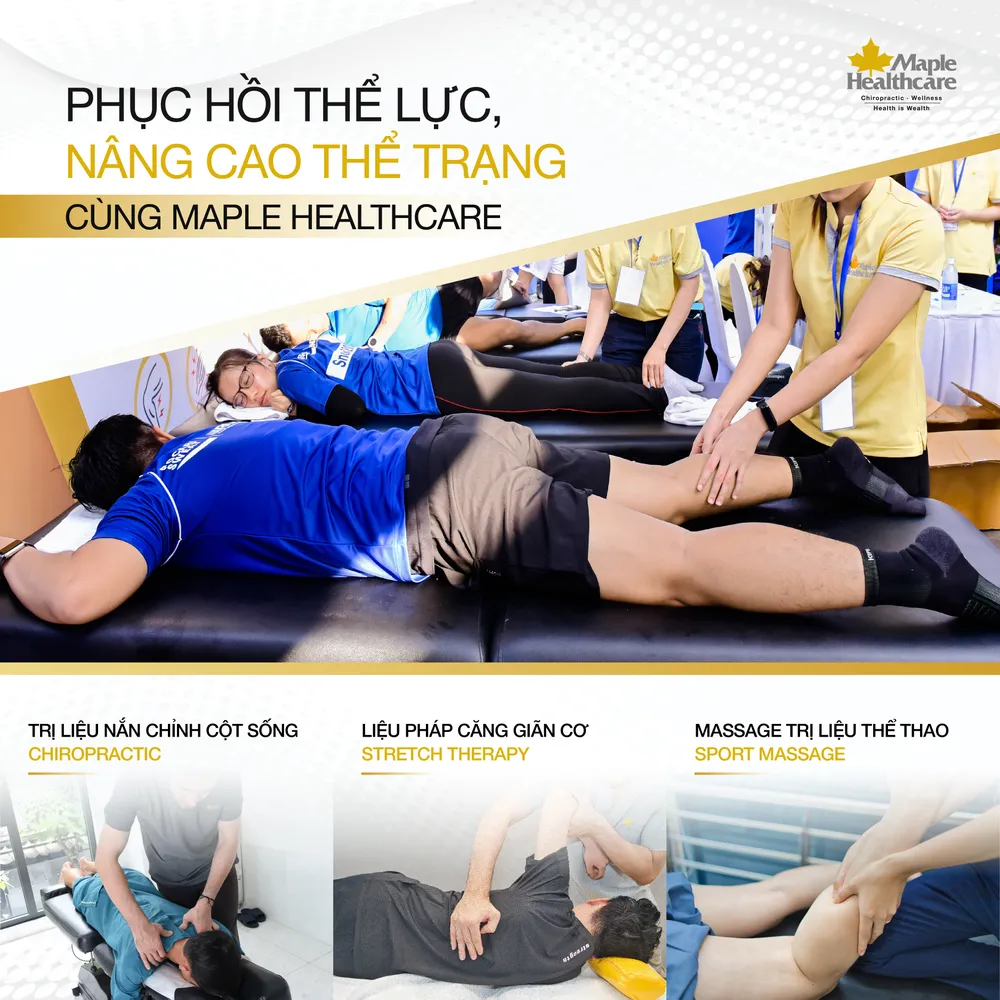 Maple Healthcare hân hạnh là nhà tài trợ phục hồi cho người tham dự tại giải Run To Live 