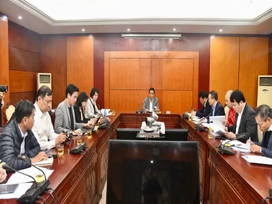 Buổi làm việc diễn ra tại Hà Nội vào ngày 20-3