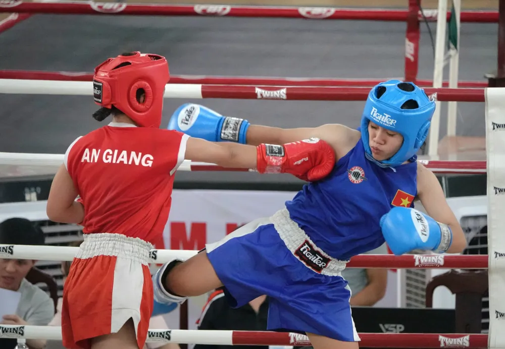 Các võ sĩ trẻ có cơ hội cọ xát và nâng cao kỹ năng chuyên môn thông qua giải đấu