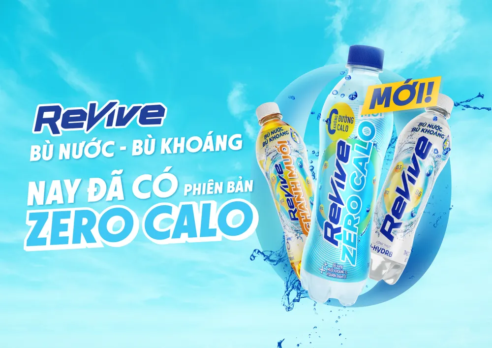 Revive trở thành Nhà tài trợ độc quyền nước điện giải Run To Live 2025