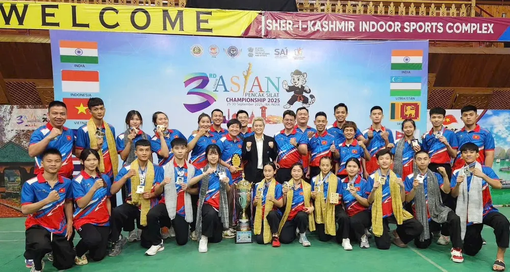 Các VĐV trẻ giành 8 HCV tại giải