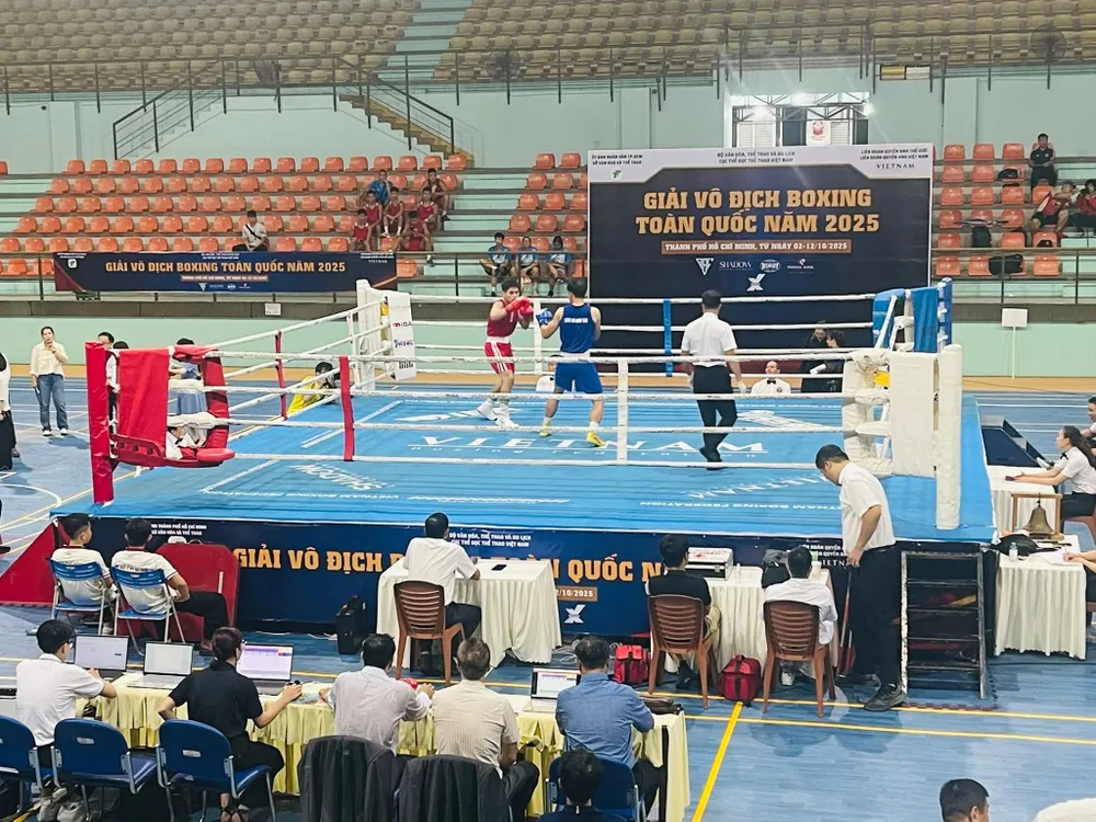 Các VĐV tranh tài tìm suất dự SEA Games 33 