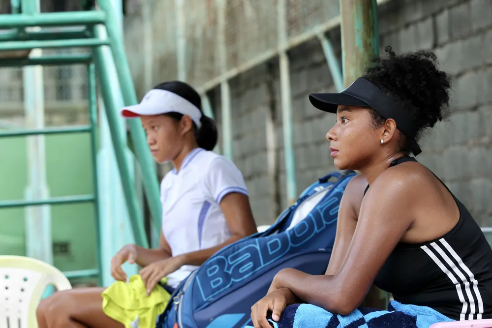 2 tuyển thủ TPHCM giành suất chính thức dự Billie Jean King Cup. Ảnh: DŨNG PHƯƠNG 