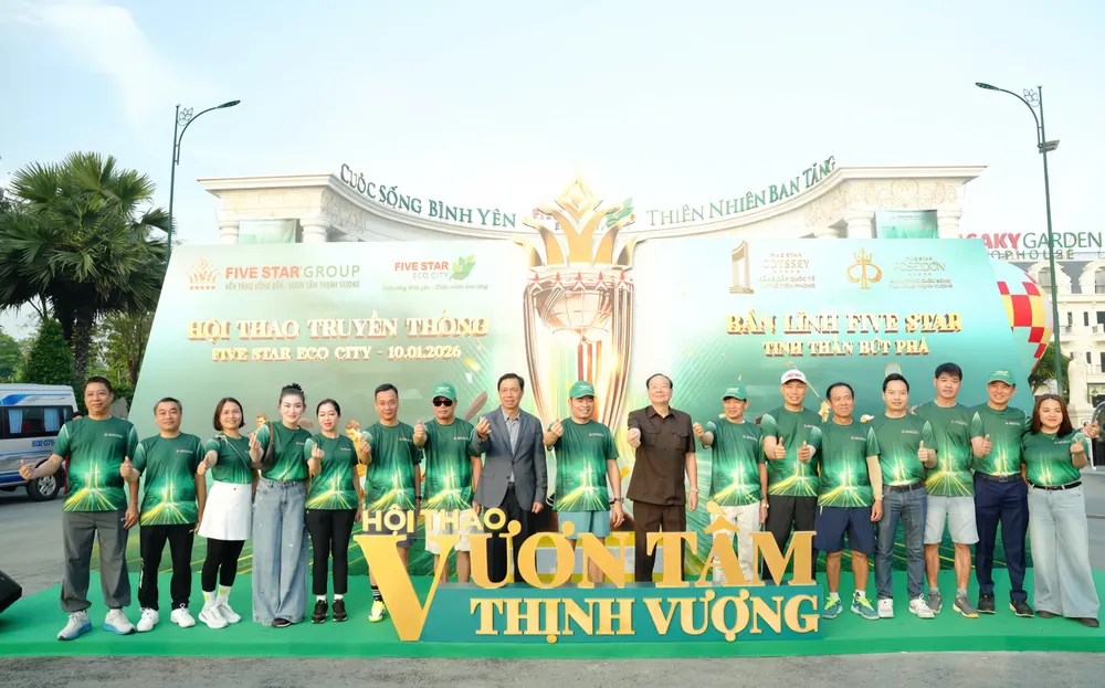 Five Star Group vừa chính thức khai trương Trung tâm thể thao đa năng tại khu đô thị Five Star Eco City 
