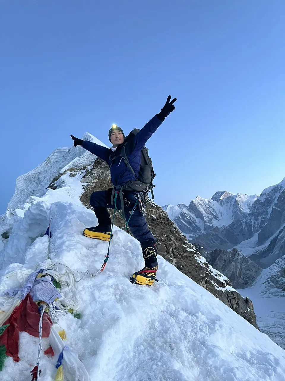 Phan Thanh Nhiên tiếp tục rèn luyện để thực hiện giấc mơ chinh phục “nóc nhà thế giới” lần thứ 3