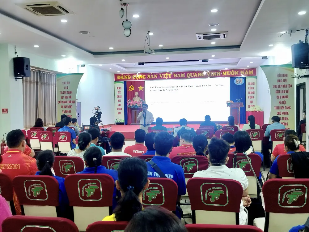 Quang cảnh sự kiện. Ảnh: THANH TÙNG 