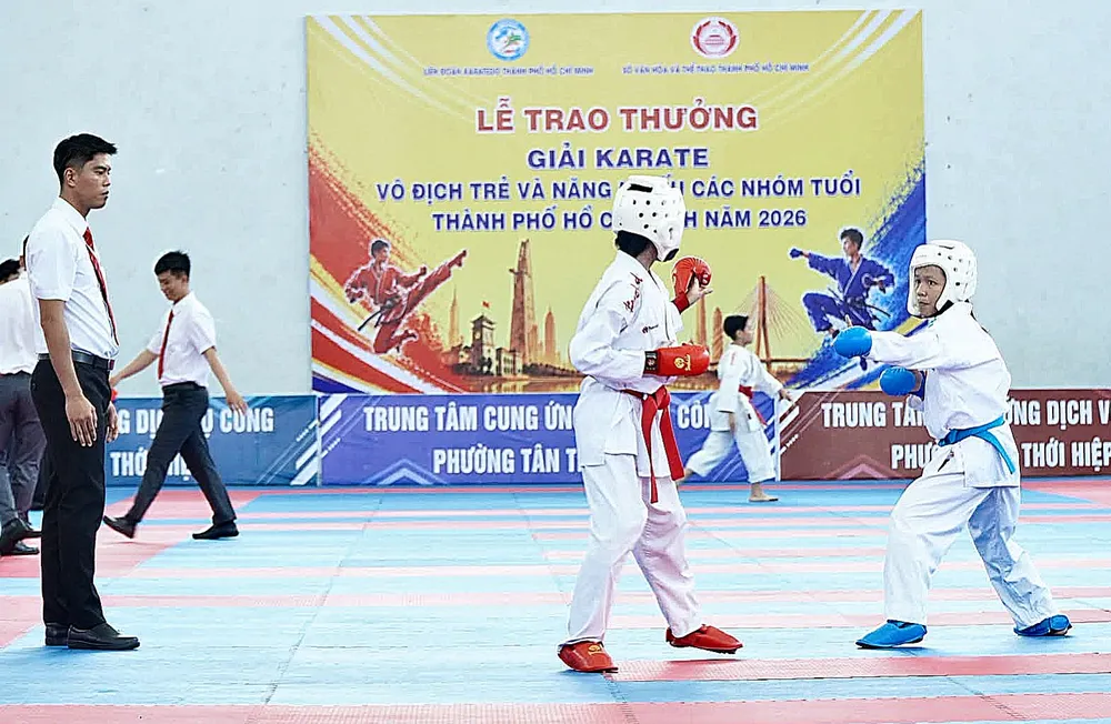 Các võ sĩ trẻ chuẩn bị chuyên môn kỹ lưỡng cho trận tranh tài