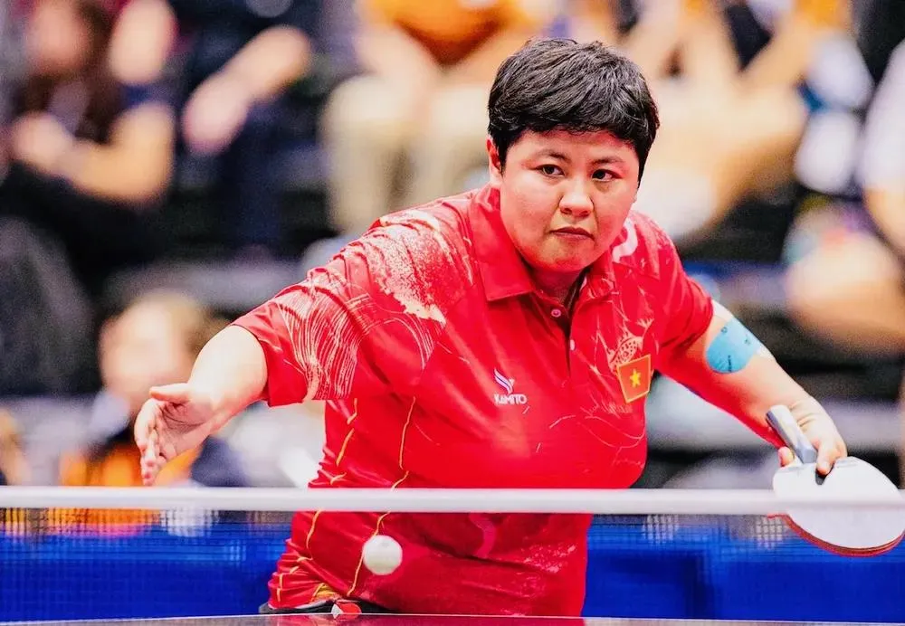 Mai Hoàng Mỹ Trang thể hiện đẳng cấp tại Đại hội Thể thao toàn quốc 2026. Ảnh: DŨNG PHƯƠNG 