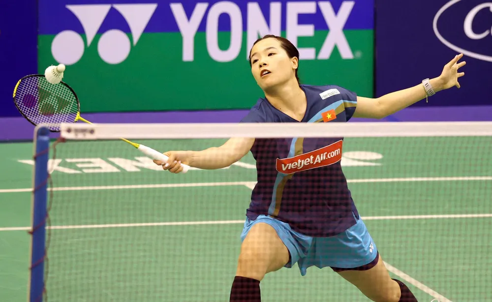 Nguyễn Thùy Linh thất bại đáng tiếc tại Vietnam Open 2026. Ảnh: DŨNG PHƯƠNG 