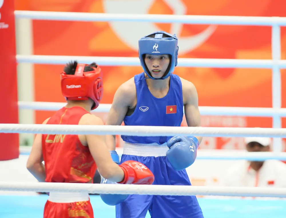 Nguyễn Thị Tâm giành HCB ASIAD 20. Ảnh: TAM NINH