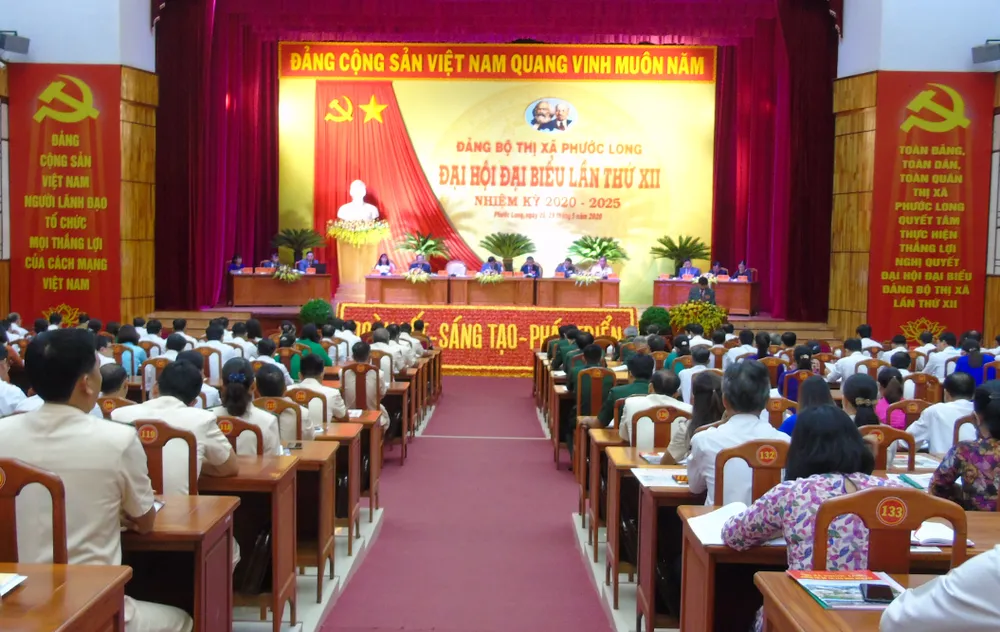 Khai mạc Đại hội Đại biểu điểm Đảng bộ thị xã Phước Long ảnh 2