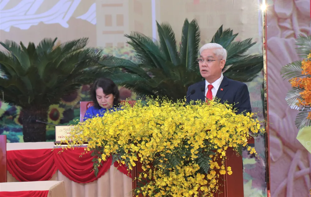 Đồng chí Nguyễn Văn Lợi tái đắc cử Bí thư Tỉnh ủy Bình Phước ảnh 1