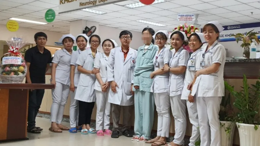 Bệnh nhân T xuất viện sau hơn 3 tháng điều trị ngộ độc tại Bệnh viện Đa khoa tỉnh Đồng Nai