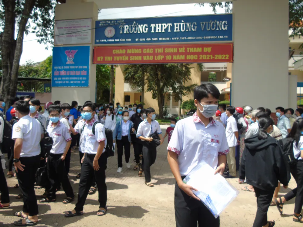 Bình Phước: Đề thi Ngữ văn “dễ thở”, nhiều thí sinh tự tin đạt điểm cao ảnh 1