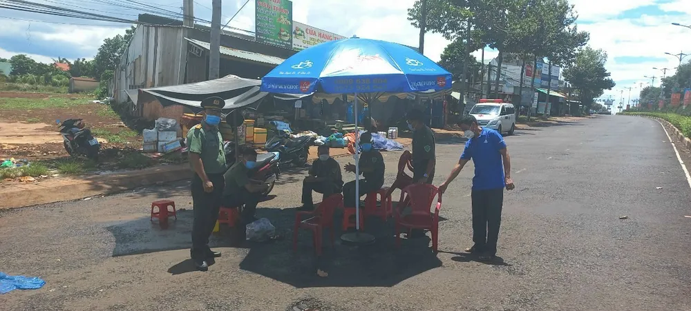 Bình Phước thực hiện giãn cách xã hội theo Chỉ thị 15  ảnh 2