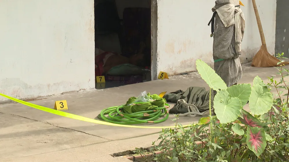 Điều tra vụ người đàn ông tử vong bí ẩn trước cửa phòng trọ ở Bình Phước ảnh 2