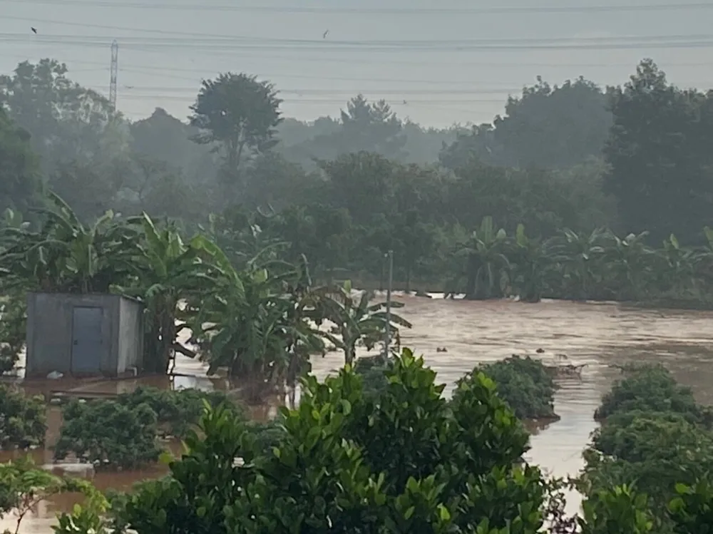 Giải cứu nhiều hộ dân mắc kẹt trong lũ ở Bình Phước ảnh 2