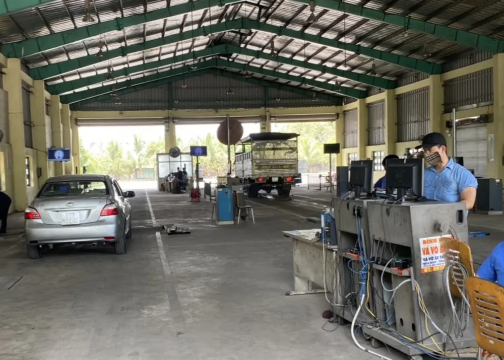 Trung tâm Đăng kiểm xe cơ giới 60.05D hoạt động trở lại Trung tâm Đăng kiểm xe cơ giới 60.05D hoạt động trở lại