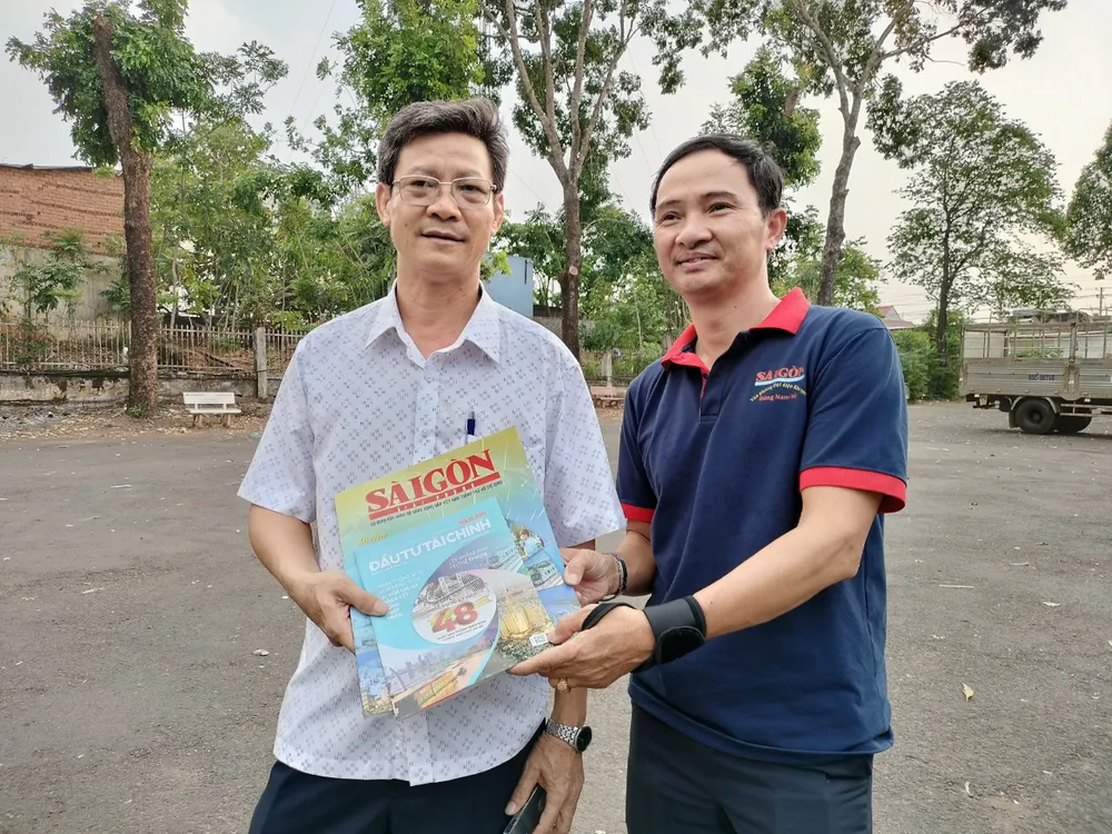 Phát hành Đặc san SGGP tại TP Đồng Xoài, tỉnh Bình Phước