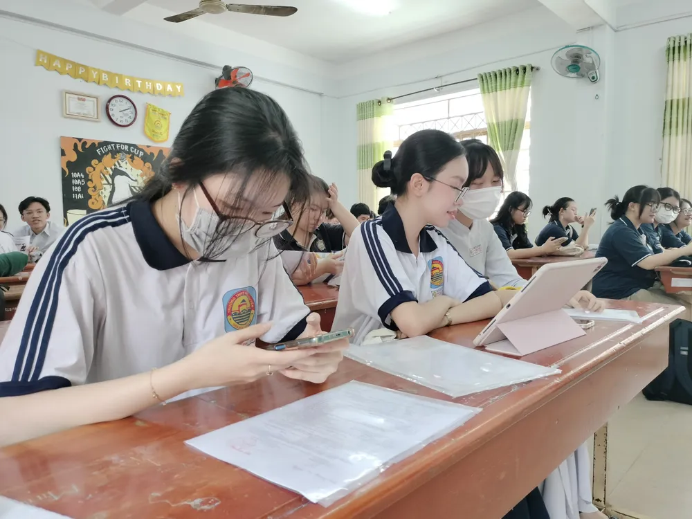 Đa số các thí sinh hồi hộp trước kỳ thi sắp tới Đa số các thí sinh hồi hộp trước kỳ thi sắp tới