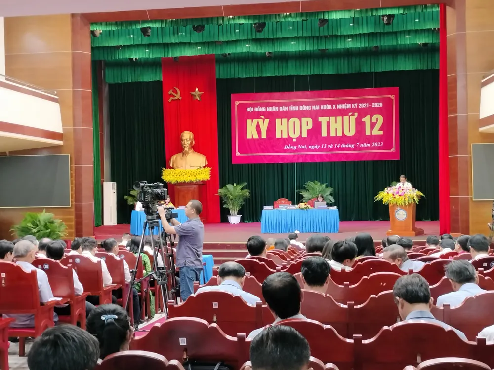 Quang cảnh kỳ họp HĐND tỉnh Đồng Nai Quang cảnh kỳ họp HĐND tỉnh Đồng Nai