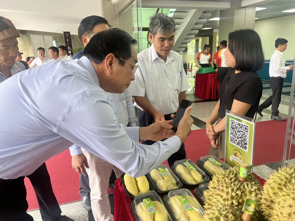 Các đại biểu tham quan gian hàng Các đại biểu tham quan gian hàng