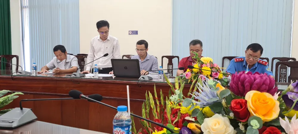 Các đơn vị liên quan tham gia buổi làm việc