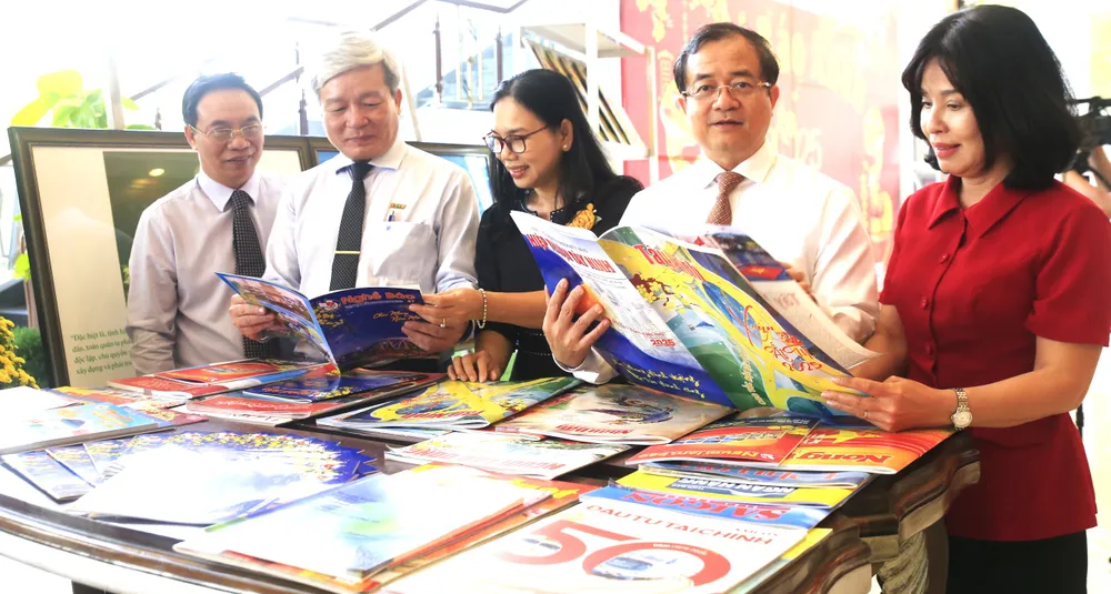 Triễn lãm - trưng bày báo Xuân Tây Ninh 2025.JPG