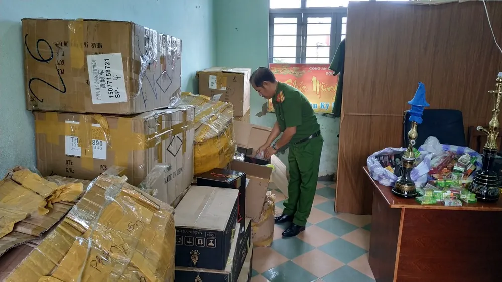 Đà Nẵng: Phát hiện lô Shisha không rõ nguồn gốc ảnh 1