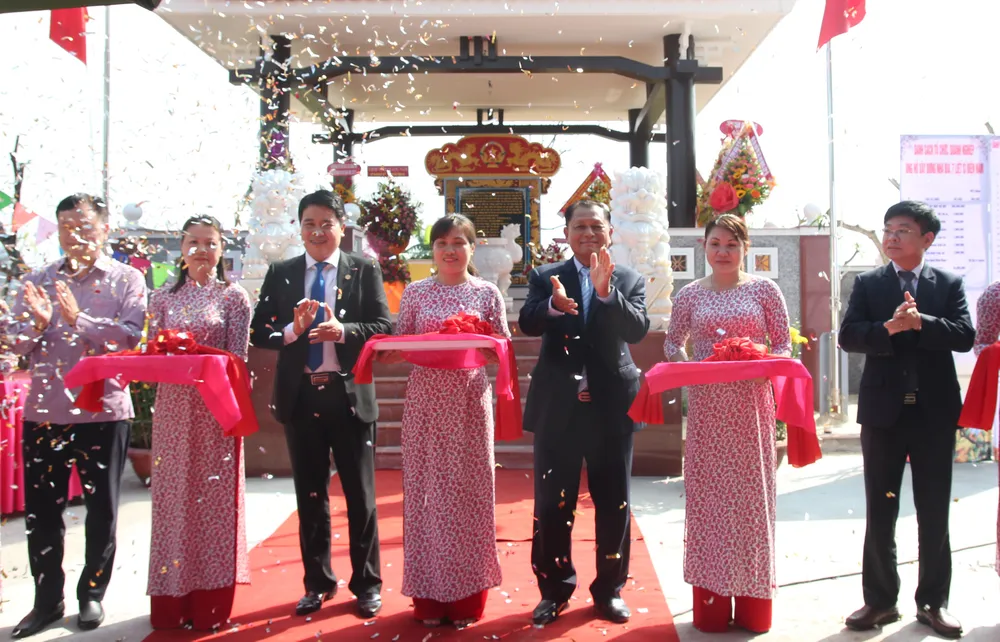 Khánh thành khu Di tích lịch sử “Địa điểm trận đánh của 7 dũng sĩ Điện Nam” ảnh 1