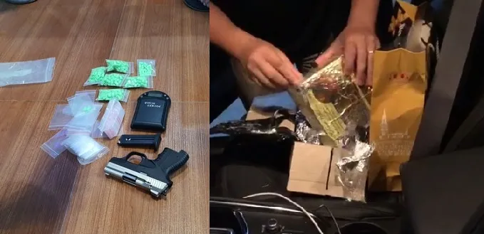 Bắt quả tang 2 đối tượng đang mua bán 1kg ma túy đá ảnh 2