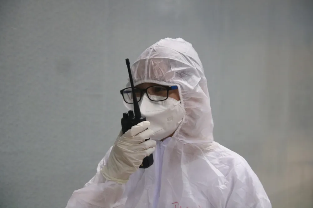 Bệnh viện dã chiến Tiên Sơn diễn tập tiếp nhận bệnh nhân với số lượng lớn ảnh 8