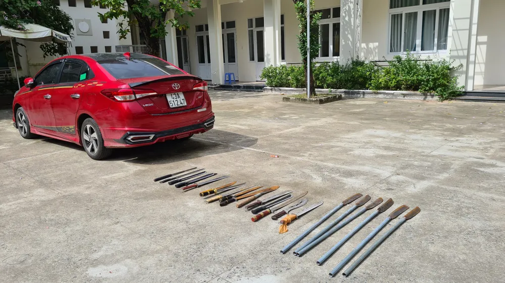  Đà Nẵng: Tạm giam 3 đối tượng trong vụ dùng dao, súng hẹn nhau hỗn chiến ảnh 3