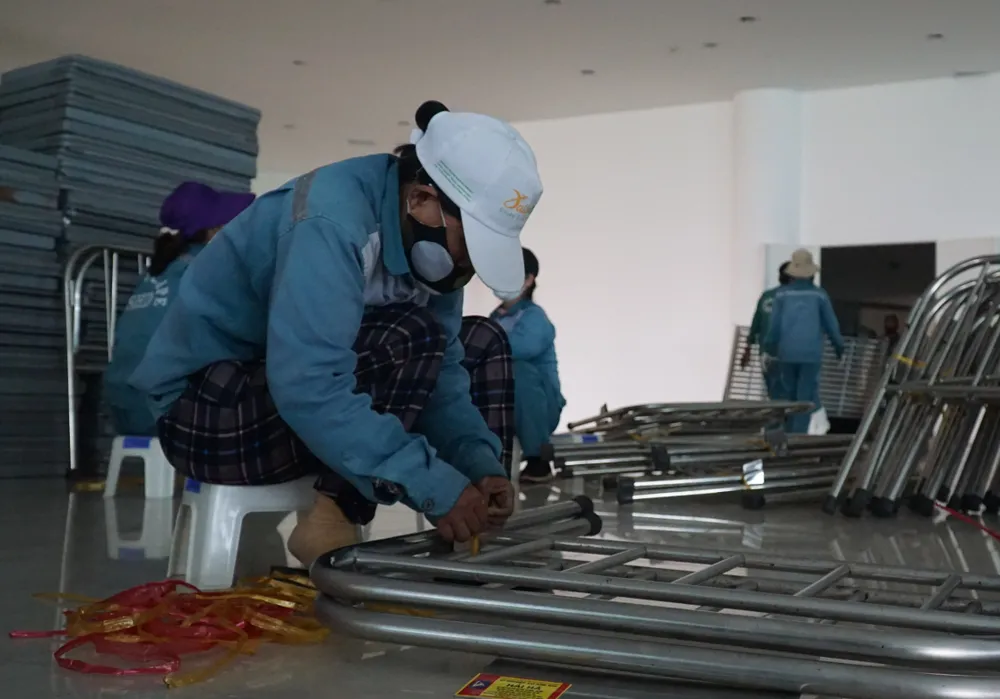 Vận chuyển thiết bị tại Bệnh viện dã chiến Tiên Sơn (Đà Nẵng) ra Hải Dương ảnh 4