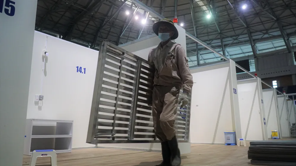 Vận chuyển thiết bị tại Bệnh viện dã chiến Tiên Sơn (Đà Nẵng) ra Hải Dương ảnh 3