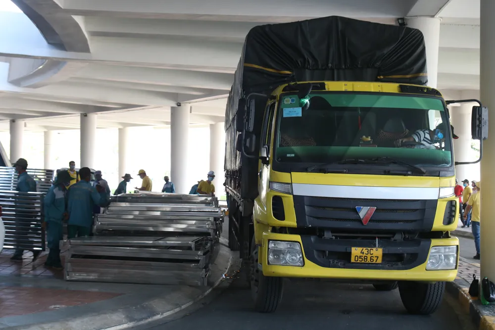 Vận chuyển thiết bị tại Bệnh viện dã chiến Tiên Sơn (Đà Nẵng) ra Hải Dương ảnh 1