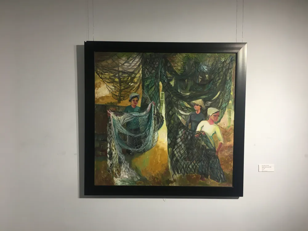 Nét đẹp Phụ nữ Việt qua bàn tay người họa sĩ ảnh 2