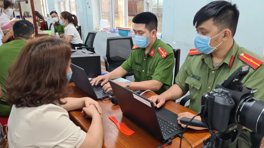 Bộ Công an kiểm tra công tác cấp căn cước công dân tại miền Trung ảnh 5