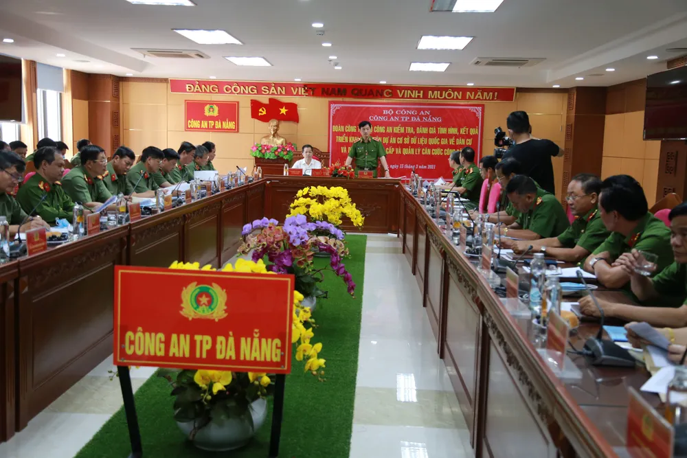 Bộ Công an kiểm tra công tác cấp căn cước công dân tại miền Trung ảnh 4