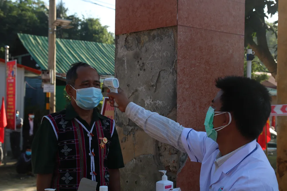 Hàng ngàn cử tri vùng biên giới Quảng Nam đi bầu cử sớm ảnh 3