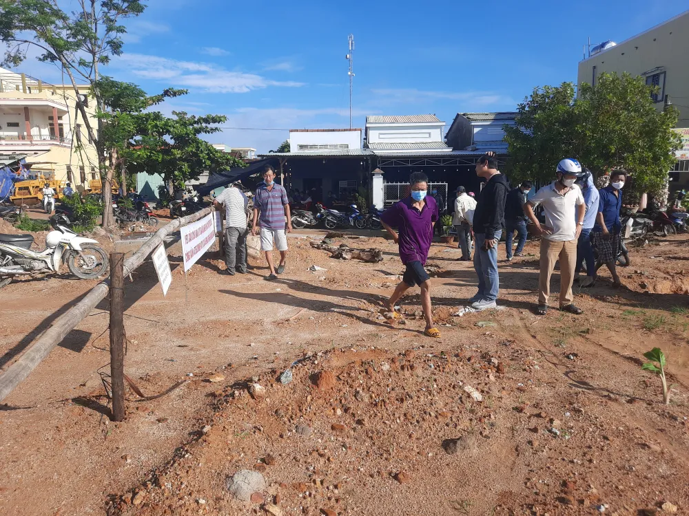 Quảng Nam: Người dân bức xúc khi chủ đầu tư thi công dự án gây ngập nhà dân ảnh 2