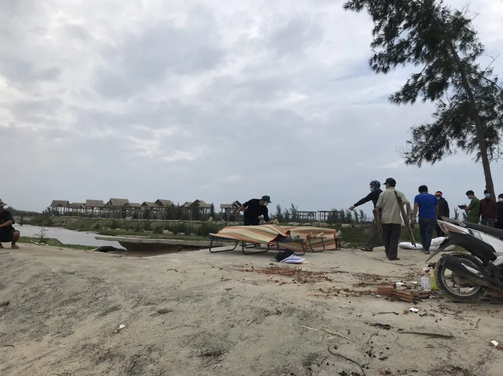 Quảng Nam: Phát hiện 3 thi thể ngư dân Quảng Ngãi mất tích trên biển  ảnh 1