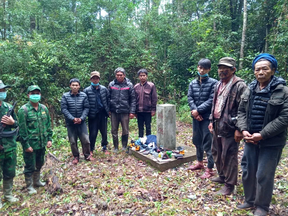 Biên phòng Quảng Nam bắt giữ 7 người nhập cảnh trái phép ảnh 1