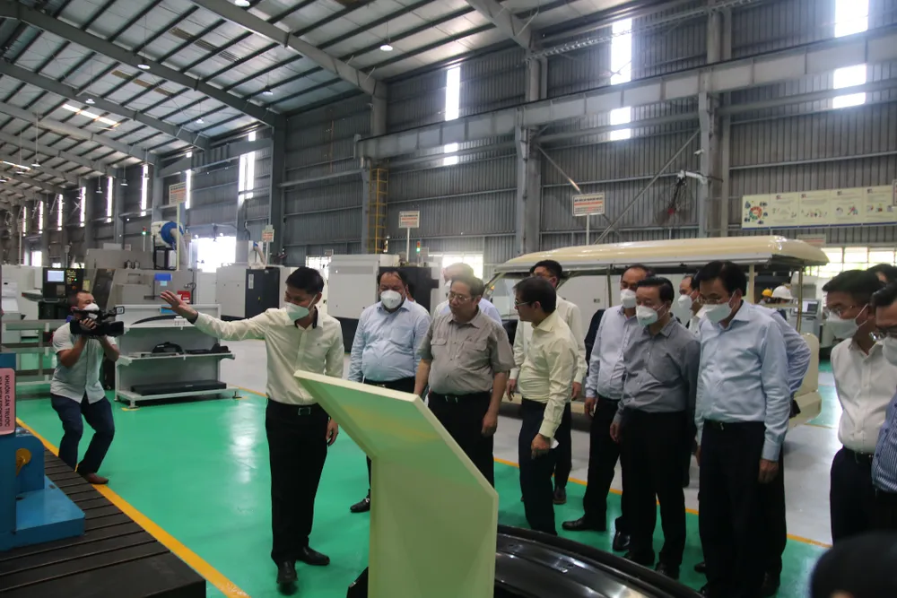 Thủ tướng Phạm Minh Chính đi thăm và làm việc tại Quảng Nam ảnh 2