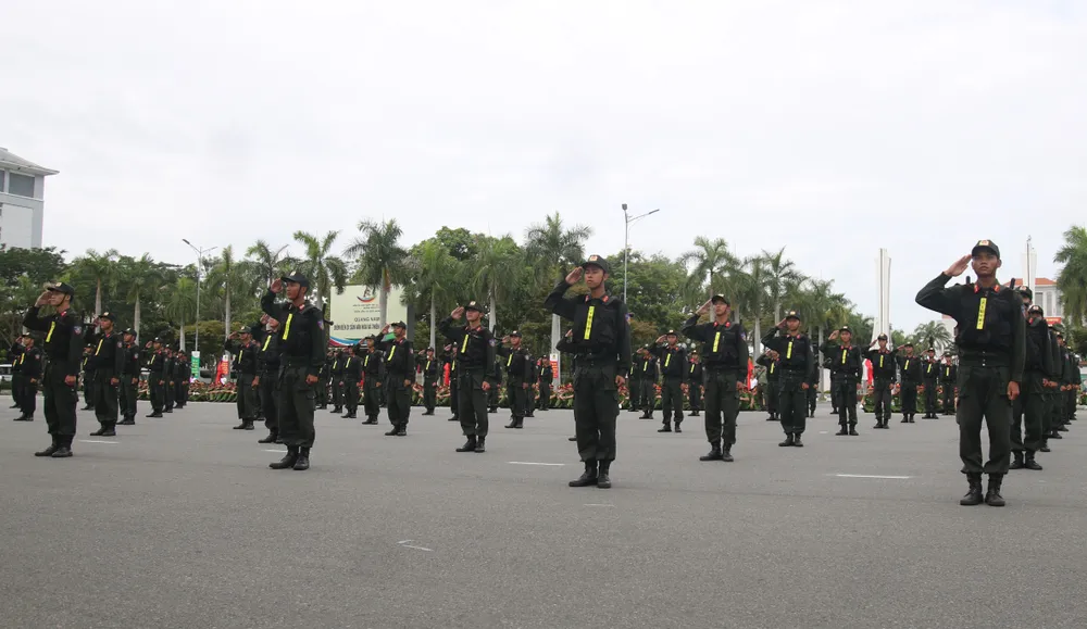 Chiến sĩ công an các tỉnh miền Trung thi tài võ thuật ảnh 5