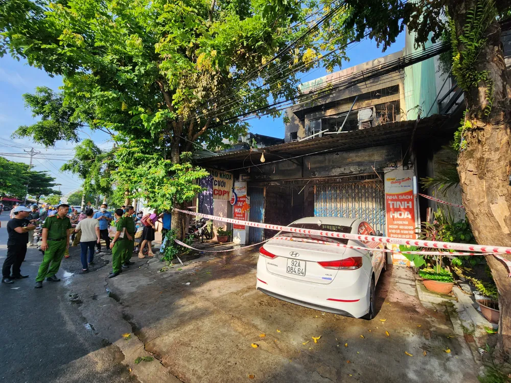 Hiện trường vụ cháy