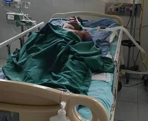 Anh P. hiện đang trong tình trạng nguy kịch, tiên lượng rất xấu