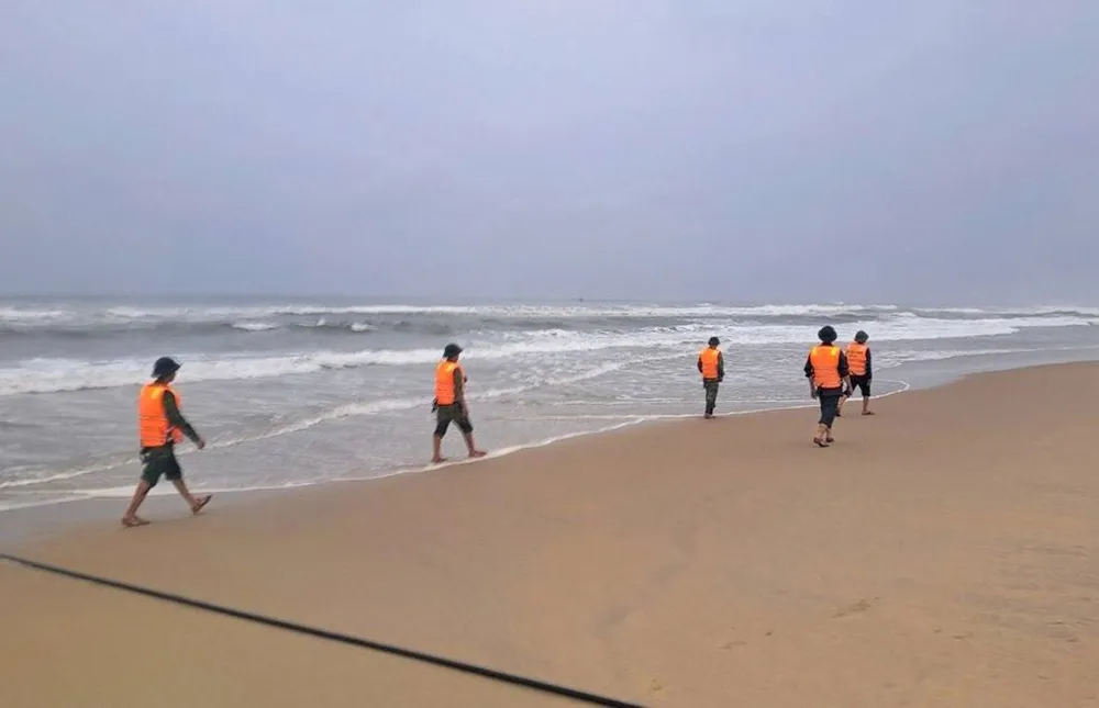 Lực lượng Bộ đội Biên phòng tổ chức tìm kiếm người bị nạn