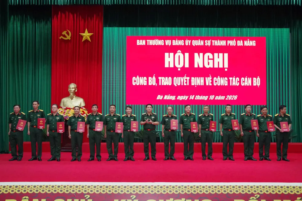 14-10- Đà Nẵng điều động bổ nhiệm cán bộ Ban chỉ huy quân sự 1.jpg